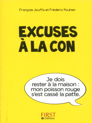 cover image of Petit Livre de--Excuses à la con